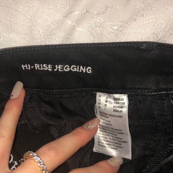 Super stretchy black ripped jeans American eagle - Picture 5 of 6